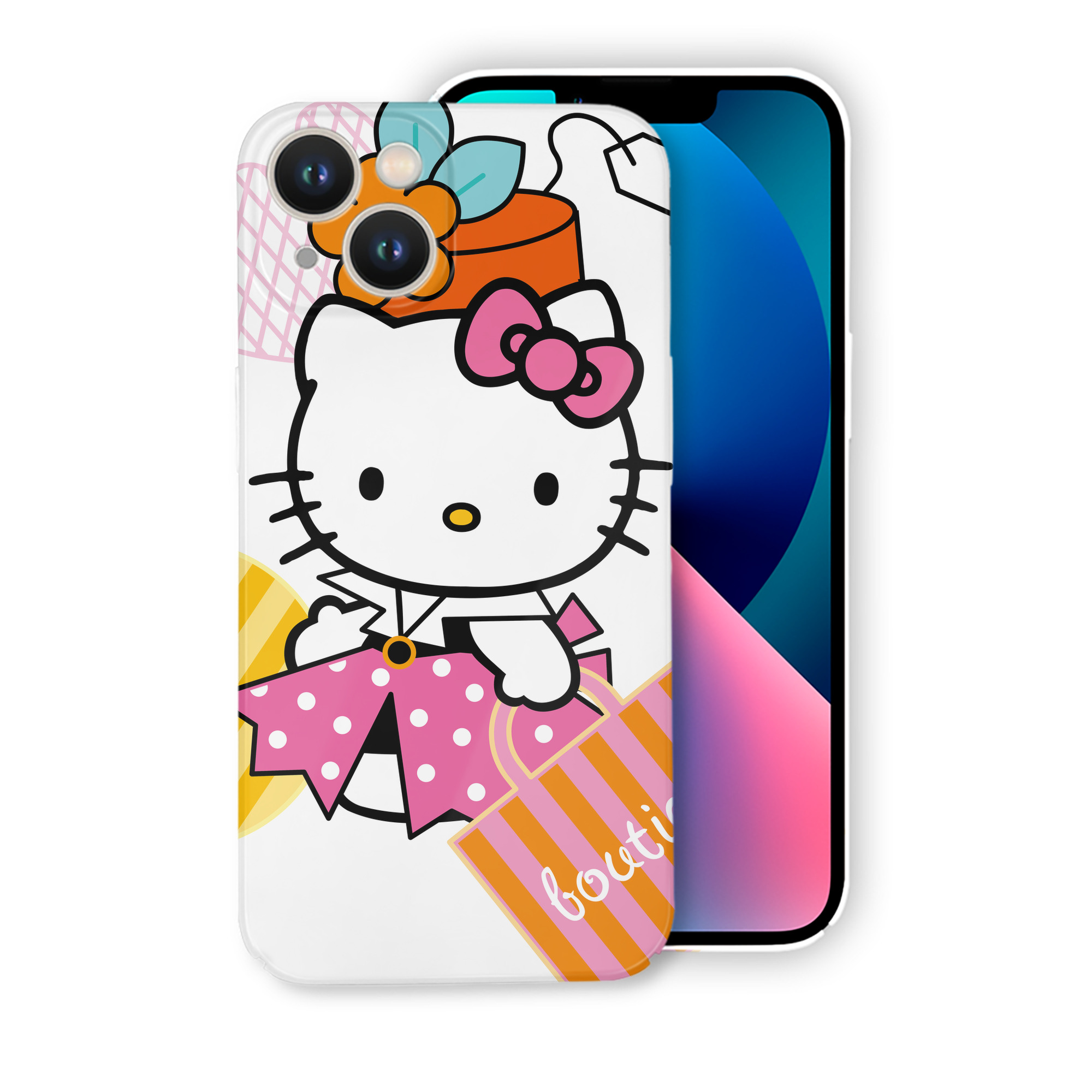 （画像用） Hello Kitty ハローキティ 【iPhone 14シリーズ対応】ハードケース